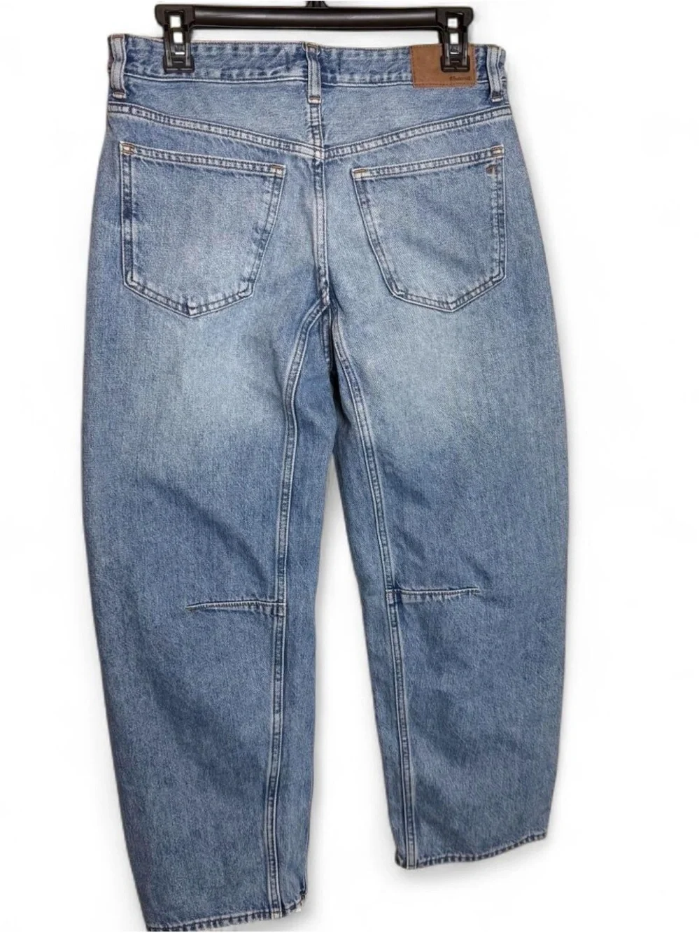 Madewell The Darted Barrel-leg Jeans